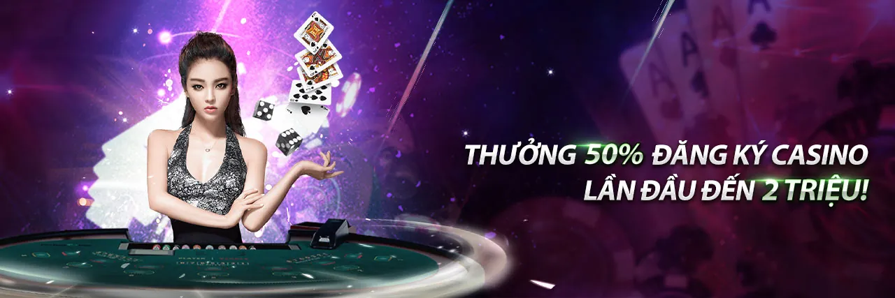 Bàn chơi Baccarat trực tuyến với người chia bài thật tại 6fff link vào